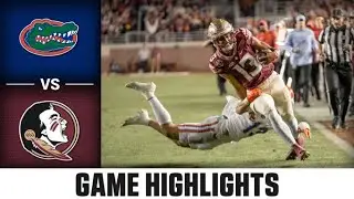Florida vs. Florida State Football Highlights (2022)