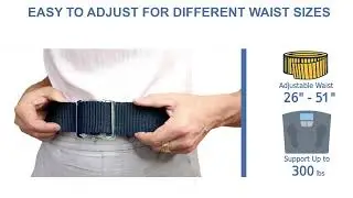 Why Gait Belt Size Matters! | Choose the Right Gait Belt for Elderly Transfers