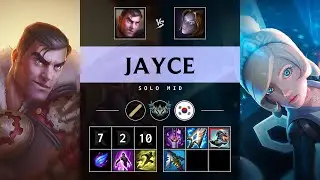 Jayce Mid vs Orianna - KR Challenger Patch 25.18