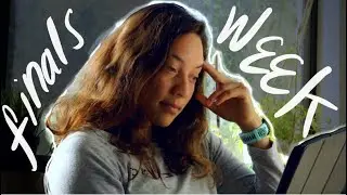 pre-med finals week study vlog  // spring 2020