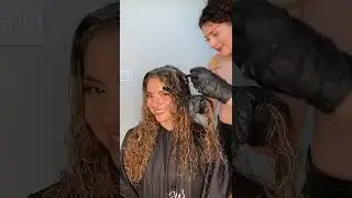 WARM TONE CURLY HIGHLIGHTS FOR THE FALL (without being brassy)