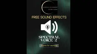 SPECTRAL VOICE 2 #freesoundeffects #spectral #scary  #effettisonori  #sound  #foley  #audio #effetti