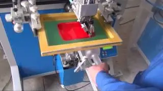 Semi Auto Screen Printer with Motor Registration System