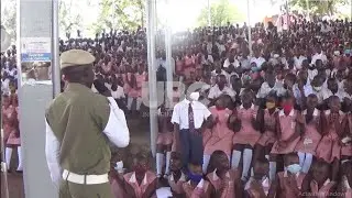 Road safety campaign targeting pupils and Boda bodas launched.