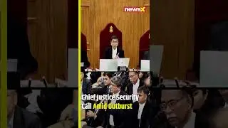 #neetcontroversy |CJI Chandrachud's Fiery Outburst Sparks Security Concern Amid Lawyer Clash #shorts