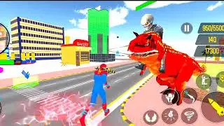 Spider Robot Hero Car Game - Gameplay #17