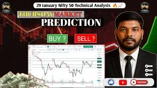 29 January NIFTY 50 Technical Analysis 🔥 | Support Resistance | Trader Mindset Never Quit 💪