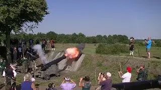 Kanonschieten en Roerschutter Bourtange.