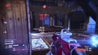 Destiny Crucible Control Zone fight 3vs1