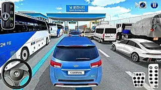New Old Kia Carnival Driving In New 8 Lane Expressway - 2025 3D Driving Class Gameplay - Android iOS