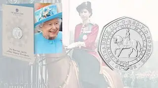 50p The Platinum Jubilee of Her Majesty UNC Coin Set