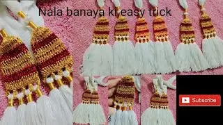 #New and Stylish Nala Design for Eid and marriage ❤️Nala ka chubba banaya ka complete Tariqa 🌺