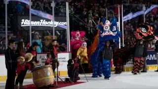 LIONS ON ICE IN 4K | Jing Wo 2019 | Calgary Lion Dance