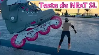 Testando o Patins NEXT SL 80 ; @patinsnope10
