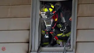 Moncton Fire on Scene of House Fire 2025-05-24