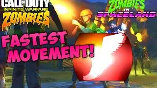 THE FASTEST WAY TO MOVE IN IW ZOMBIES! - 