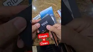 I'm loving this wallet! #minimalist #small #wallet #rfid #fraudprotection
