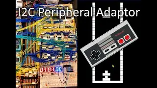 I2C Interface Adaptor for NES Gamepad  - SPAM-1 8 Bit CPU - Part 11