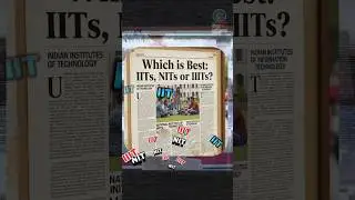 Difference IITs vs NITs vs IIIT Colleges||IIT vs nit college #jeemains2026 #shorts