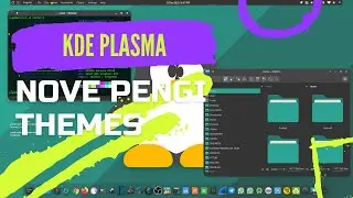 INSTALL NOVA PENGI THEME KDE PLASMA