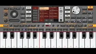 ORG tocando un Estilo chacha Romántica Musical Keyboard piano Yamaha music