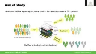 Vida Talebian - Discovery of a prognostic marker in early ER+ breast cancer patients (TEAM trial)