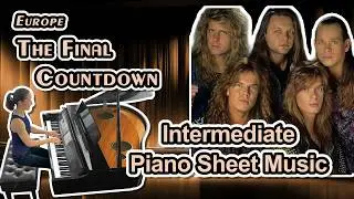 The Final Countdown (Europe) - Intermediate Piano Solo