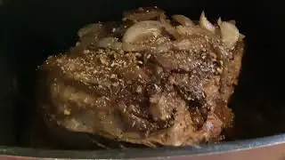 What&rsquo;s For Dinner? Beef Tip Roast, Mashed Turnips, Fresh Green Beans.