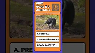Adivinhe o nome de cada animal #quiz #animal  #quizzes
