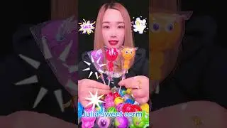 Sweet candy snack p460#mukbang #candy 