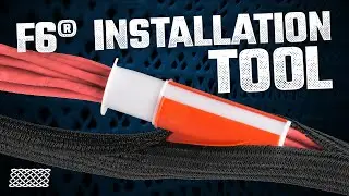 Techflex&reg; F6&reg; Installation Tool | The Fastest Way to Install Split Braided Sleeving