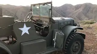 1942 Dodge WC 56 Command Car TCS radio set