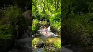 I found a magical place 🍃 #nature #cornwall #wildswimming