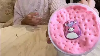 Squishmallows Cotton Candy Slime &ndash; Pink, Squishy & Smelly Fun!