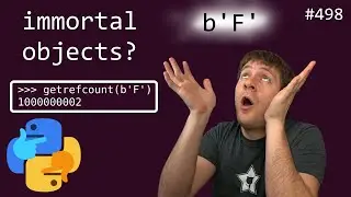 refcount ONE BILLION? (immortal objects, PEP 683) (advanced) anthony explains #498