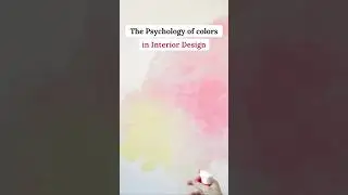 The Psychology of Colors in Interior Design. #interiordesign #colors #colorpsychology