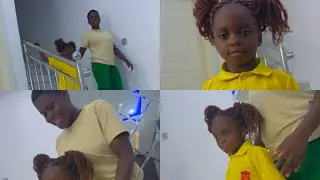 Blessing is a blessed child.We saw 5 years littlé gîrl at the roadside  by 12:49 in the midnight