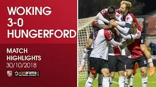 Woking 3-0 Hungerford Town | Match Highlights