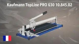 Coupe-carreaux Kaufmann TopLine PRO 630 10.845.02 | TEST | Français