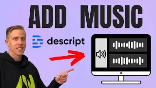 How to Add Music to Video in Descript (Background Music)