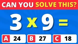 Can You Pass This Maths Quiz...? ➗✖️🤔 | Easy, Medium, Hard, impossible | Quizz Pulse