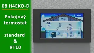 8 H4EKO D - Pokojový termostat