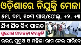 Odisha Block Level Nijukti Mela 2021//5000+ Vacancies in Odisha//Jobs in Odisha//Odisha Govt Jobs//