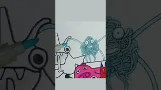 Garten of BanBan 4 Coloring pages / Color All NEW BOSSES + Ending Chapter 3 / NCS MUSIC #shorts
