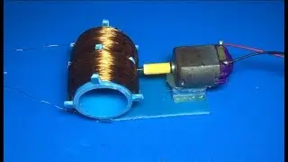12V Hand crank ,  60V generator , Free energy generator 2018 , science school project
