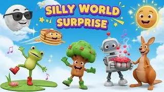 Silly World Surprise | Fun & Random Nursery Rhyme for Kids | Animated Poems by Poem Pack
