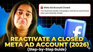 How to Make a Closed ad account Active in Meta Ads Manager (Facebook Ads Account Closed 100% Fixed)
