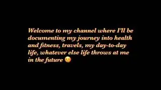 Starting my Health Journey || Growth 2021