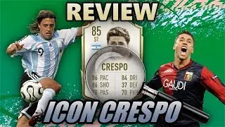 FIFA 20 - ICON HERNAN CRESPO (85) PLAYER REVIEW