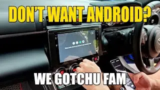 Kenwood DMX80AXS Android Alternative head unit for the Subaru BRZ